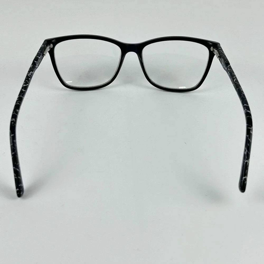 Longchamp LO2613 001 Women's Eyeglasses Frame Black Plastic Cat Eye 54-15-140 mm